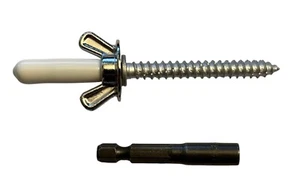 31/pc Hurricane Shutter Storm Panel Anchoring System (Kit 10) - Picture 1 of 3