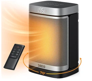 Dreo Space Heater, 1500W Portable Electric Heaters for Indoor Use, PTC Ceramic - Picture 1 of 4