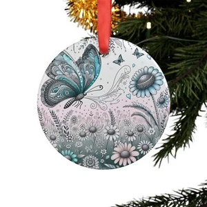 Elegantes Erinnerungsornament 1, Acryl Aufbewahrungssak, personalisiertes Urlaubsdekor - Bild 1 von 6