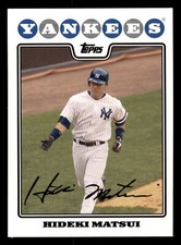 2008 Topps New York Yankees Hideki Matsui #NYY7  New York Yankees