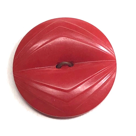 Red #80 - Vintage Colt Plastic Button Cover
