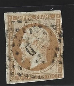 (C3015) France Classique 1853 Napoléon N°13A Obl losange lettre D - Picture 1 of 1