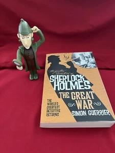 2021 Simon Guerrier Book, Sherlock Holmes The Great War with 2017 Figurine - Foto 1 di 19