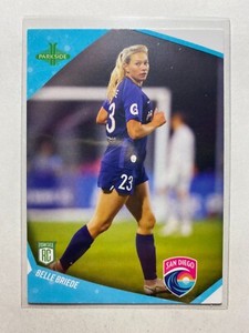 Belle Briede 2022 San Diego Wave FC #45 Parkside NWSL Rookie Card