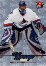 2007-08 Fleer Ultra Roberto Luongo Ice Medallion /100
