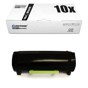 10x Toner für Lexmark MX 710 711 810 811 812 dhe de dfe dxme dxpe dpe dxfe BLACK - Bild 1 von 5