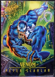 1995 Marvel Fleer Ultra SPIDER-MAN Masterpieces - VENOM Peter Scanlan Ltd. Ed. - Picture 1 of 2