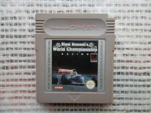 Juego Game Boy / GB Juego Nigel Mansell's World Championship original * Nintendo - Imagen 1 de 4