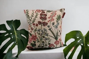 FLORES SILVESTRES - Pesadas y hermosas, estilo tapiz, muebles/tapicería fábrica - Imagen 1 de 15
