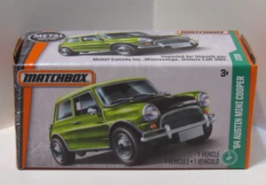 Matchbox 2017 Power Grabs '64 Austin Mini Cooper #117 MBX 1964 Mr. Bean - Picture 1 of 2