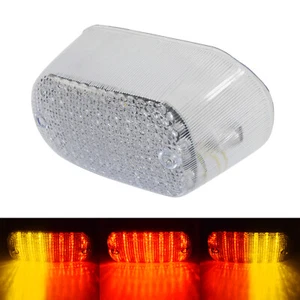 Clear Led Tail Brake Turn Signals Light for SUZUKI VL 800 1500 Boulevard C50 C90 - Picture 1 of 12