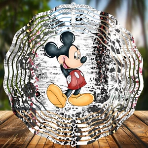 Mickey, Wind Spinners 8" Sublimated, High Quality Aluminum (ws179) - Picture 1 of 1