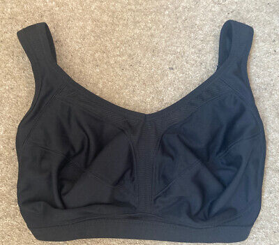 Marks And Spencer Black High Impact Sports Bra - Size 32f - New • 7.54€