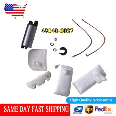 Fuel Pump + Strainers 49040-0037 For 2009 Kawasaki KX450F Monster Energy KX450  - Image 1 of 4