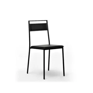 chair 2 sedie in cuoio impilabili mod. Polly IT chaise - Bild 1 von 3