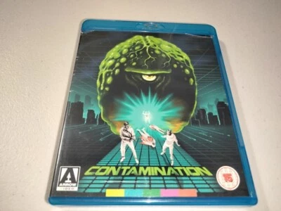 Alien Contamination Blu-ray Arrow Italian Horror Sci-Fi Luigi Cozzi Foto 1 de 4