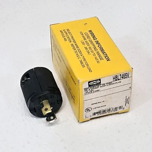 Hubbell HBL 7465V Twist-Lock Plug HBL7465V - Picture 1 of 6