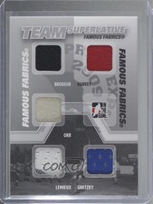 2008-09 ITG Superlative Team Spring Expo Silver /9 Martin Brodeur Bobby Orr HOF