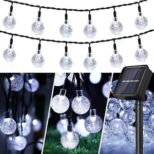 LED Solar String Light Patio Party Yard Garden Wedding Waterproof Indoor/Outdoor - Picture 1 of 23