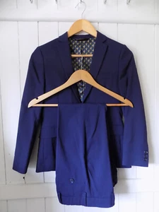 niños 11 años SIGUIENTE TRAJE AZUL ALTURA 146cm CINTURA 66cm 24" INTERIOR PIERNA - Imagen 1 de 15