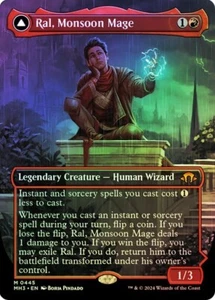 Ral, Monsoon Mage Leyline Prodigy FOIL BORDERLESS - 0445 - Mythic - MH3 MTG - Bild 1 von 2