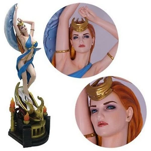 Statue komplett bemalt neu im Karton Fantasy Figur Galerie Selene Statue - Bild 1 von 1