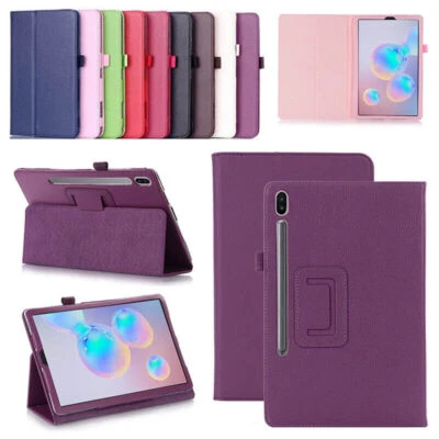 For Samsung Galaxy Tab S9 Plus/S9 FE+/S8+/S7+/S7 FE/S9/S8 Case Folio Stand Cover - Image 1 of 4