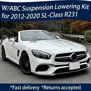 💥Para Mercedes Benz SL 2013-20 Kit de suspensión neumática eslabones descendentes ajustables R231 - Imagen 1 de 4