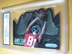 ANQUAN BOLDIN 49ERS 2014 PRIZM HANDS TEAM DIE-CUT # HT3 GRADED 10 L@@K - Bild 1 von 1