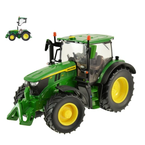 TRATTORE JOHN DEERE 6R 185 1:32 Britains Mezzi Agricoli e Accessori Modellino Nu - Immagine 1 di 3