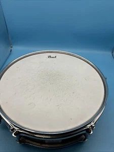 Tambor Pearl Snare negro 13”x4” carcasa de madera genuina - Imagen 1 de 7