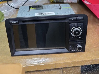 Audi A3 8P A4 B7 Head Unit 7" Navigation Sat Nav Radio Audio Android  2-DIN - Image 1 of 4