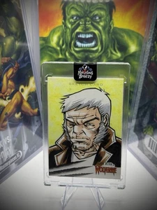 2022 Fleer Ultra Wolverine Old Man Logan Sketch - Picture 1 of 3