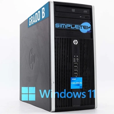 HP 6300 Tower Windows 11 Pro 8gb 240gb PC Desktop Fixed Serial R Refurbished - Image 1 of 4