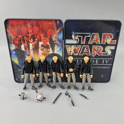 Star Wars Figrin D’an & the Modal Nodes Cantina Colección Completa de Lata 30 Anin Foto 1 de 4