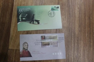 2010 FDC COVERS x2 - GOVERNOR LACHLAN MACQUARIE, ATO - Picture 1 of 1