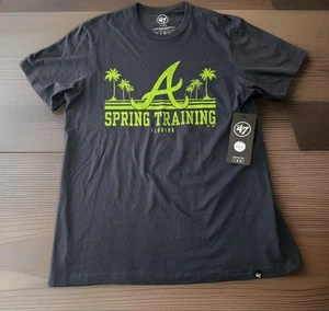 T-shirt Atlanta Braves '47 marca Grapefruit League allenamento primaverile Florida M nuova con etichette - Foto 1 di 10