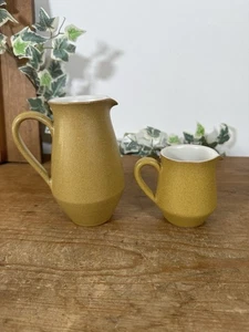 Denby Ode Small Jugs X 2 Milk / Cream Jug  Custard Jug Stoneware Tableware - Picture 1 of 5