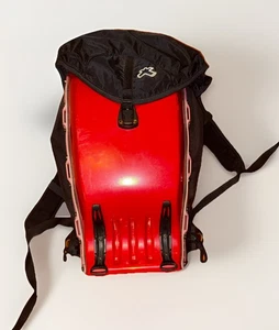 Vintage Boblbe-e Boblbee Mentor Hardshell Rucksack rot / schwarz - Bild 1 von 8