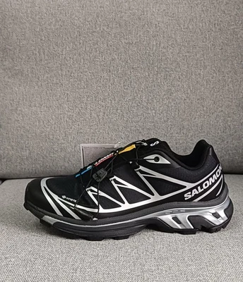Salomon XT-6 Gore-Tex NEW Black/SilverSole Waterproof L47450600 Gender Inclusive - Image 1 of 4