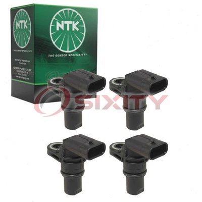 4 pc NGK NTK Camshaft Position Sensors for 2008-2009 Audi A3 2.0L L4 Engine wl - Image 1 of 4