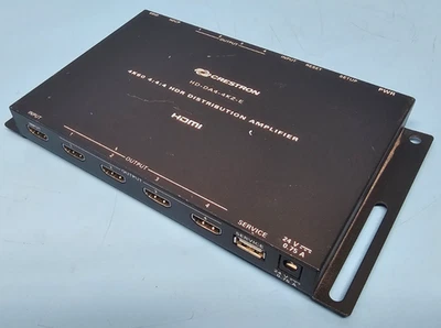 Amplificador de distribución HDMI Crestron HD-DA4-4KZ-E 1:4 W 4K60 4:4:4 y soporte HDR Foto 1 de 4