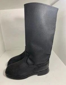 Soviet Russian  Classic Kirza  1969 Army Sapogi Boots Soldier 42 USSR - Picture 1 of 5
