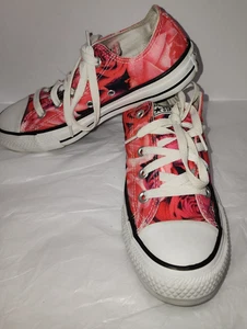 Converse Chuck Taylor All Star Low 146436C Floral Red Men’s 4  Women’s 6 Canvas - Picture 1 of 8