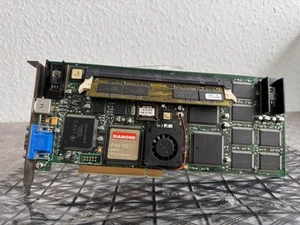 DIAMOND Fire GL 4000 PCI-Grafikkarte - 17MB - Ultra Mega RAR ! - Vintage - Retro - Photo 1/6