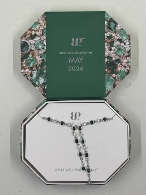 Ожерелье с бомбой вечеринка май 2024 RBP 7519 A классическое дополнение LC изумруд на родии - Изображение 1 из 2