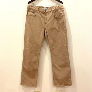 Tecovas Jeans Mens 38x30 Tan Denim Slim Straight Stretch Twill Western Pants - Picture 1 of 14