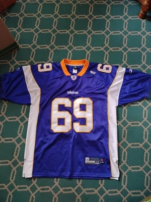 Camiseta NFL Reebok Onfield Minnesota Vikings Jared Allen #69 tamanho 50 - Imagem 1 de 4