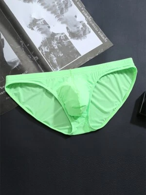 Men's Comfy Underwear Sexy G-String Pouch Thongs Tanga Bulge Briefs Panty - Image 1 of 4