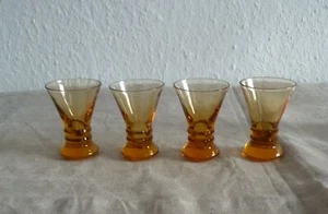 4 alte Schnapsgläser Likörgläser - Bild 1 von 3